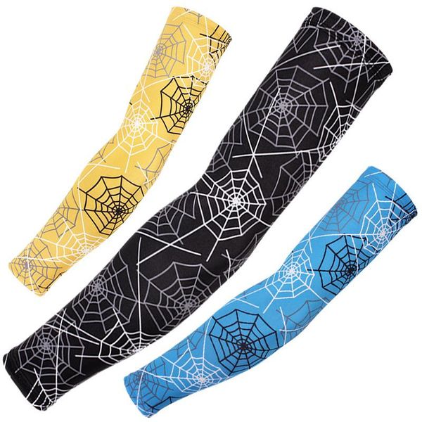 elbow & knee pads 1 pairs men cobweb game running sleeves cycling cuffs arm warmers quick dry sports gaming tattoo sleeve pad cover, Black;gray
elbow & knee pads 1 pairs men cobweb game running sleeves cycling cuffs arm warmers quick dry sports gaming tattoo sleeve pad cover, Black;gray