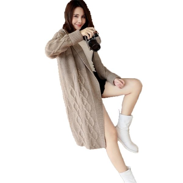 winter sweater women long thick fashion gray black camel hooded loose sleeve chic knitted feminina lr361 210531, White;black
winter sweater women long thick fashion gray black camel hooded loose sleeve chic knitted feminina lr361 210531, White;black