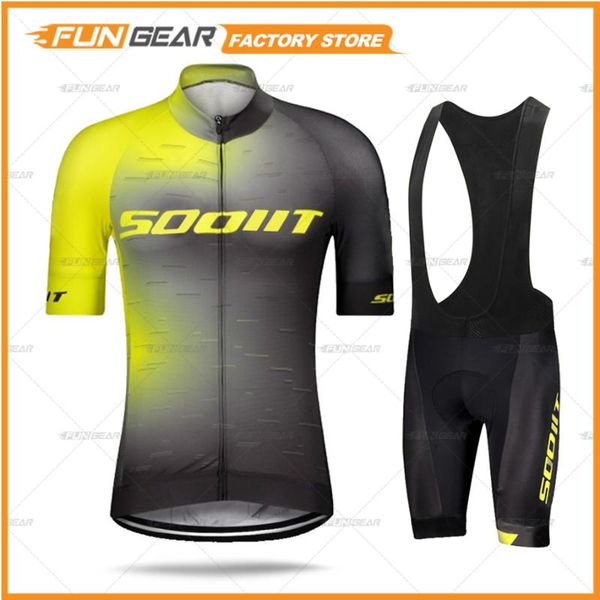 man cycling clothing short sleeve jersey set scottful pro team uniform mtb summer bike training suit breathable racing sets, Black;blue
man cycling clothing short sleeve jersey set scottful pro team uniform mtb summer bike training suit breathable racing sets, Black;blue