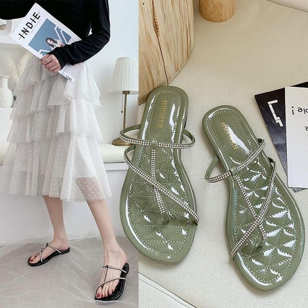 drilling simple flip flop in summer, wild fashion, flat bottom, anti slip women's slippers, beach sandals, lazy shoes slippers, Black
drilling simple flip flop in summer, wild fashion, flat bottom, anti slip women's slippers, beach sandals, lazy shoes slippers, Black