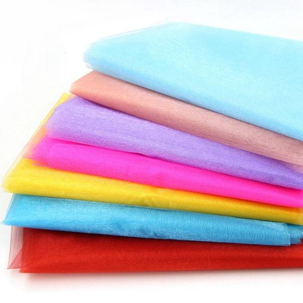 5pcs multicolor organza wedding table chair decor supplie 5mx48cm diy tulle rolls gauze for yarn roll crystal 5z decorative flowers & wreath
5pcs multicolor organza wedding table chair decor supplie 5mx48cm diy tulle rolls gauze for yarn roll crystal 5z decorative flowers & wreath