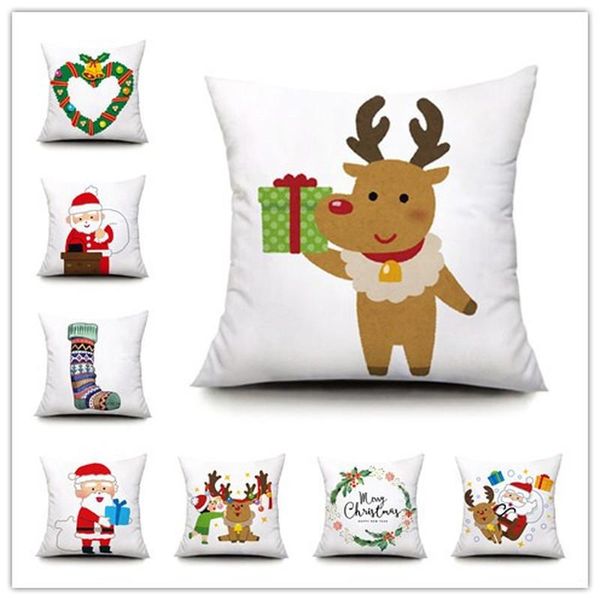 santa claus elk polyester printed pillowcase home decor christmas series snowman pillow covers car sofa cushion cover cushion/decorative
santa claus elk polyester printed pillowcase home decor christmas series snowman pillow covers car sofa cushion cover cushion/decorative