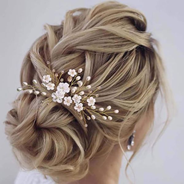 hair clips & barrettes handmade soft pottery flower pearl combs accessories for women jewelry wedding bridal tiaras headpiece, Golden;silver
hair clips & barrettes handmade soft pottery flower pearl combs accessories for women jewelry wedding bridal tiaras headpiece, Golden;silver