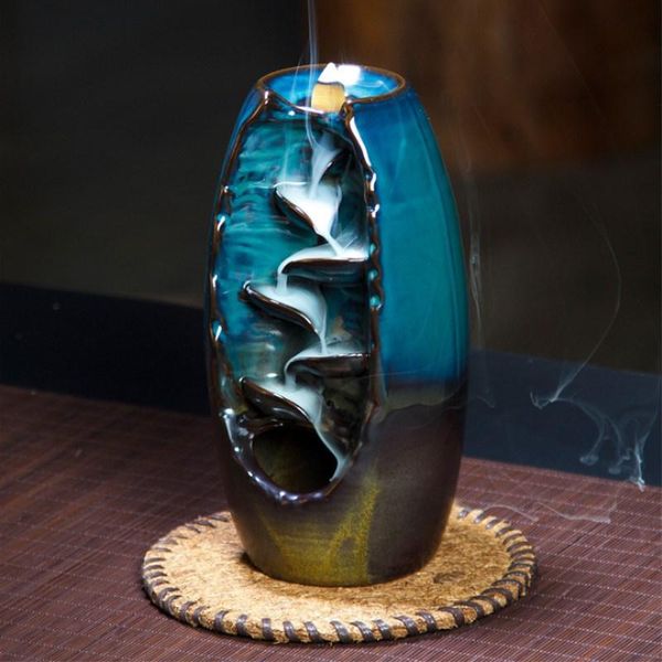 fragrance lamps 2 color backflow incense burner ceramic furnace lotus smell aromatic home office crafts holder
fragrance lamps 2 color backflow incense burner ceramic furnace lotus smell aromatic home office crafts holder