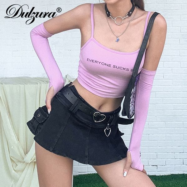 dulzura letter print women crop camis cloves strap bodycon party streetwear 2021 summer clothes club cute sweet gothic, Black;white
dulzura letter print women crop camis cloves strap bodycon party streetwear 2021 summer clothes club cute sweet gothic, Black;white