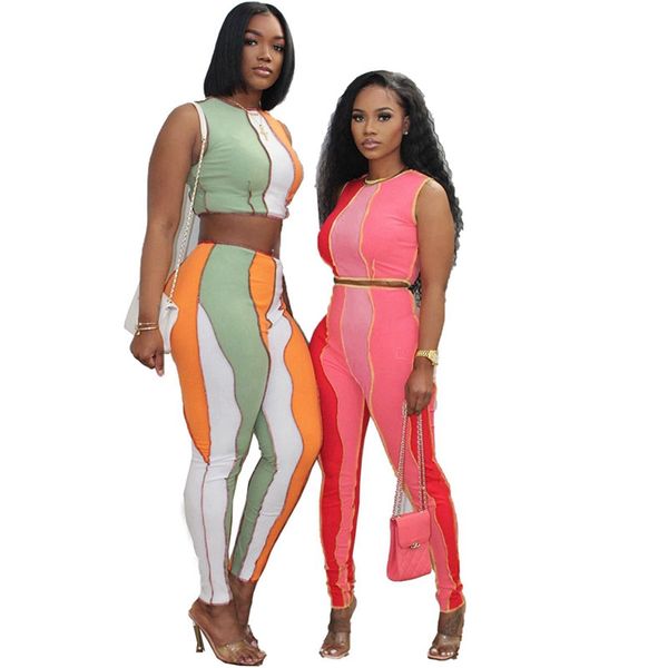 patchwork 2 piece set women summer vacation outfits two piece set women and pants tracksuit night club party outfits, Black;white
patchwork 2 piece set women summer vacation outfits two piece set women and pants tracksuit night club party outfits, Black;white