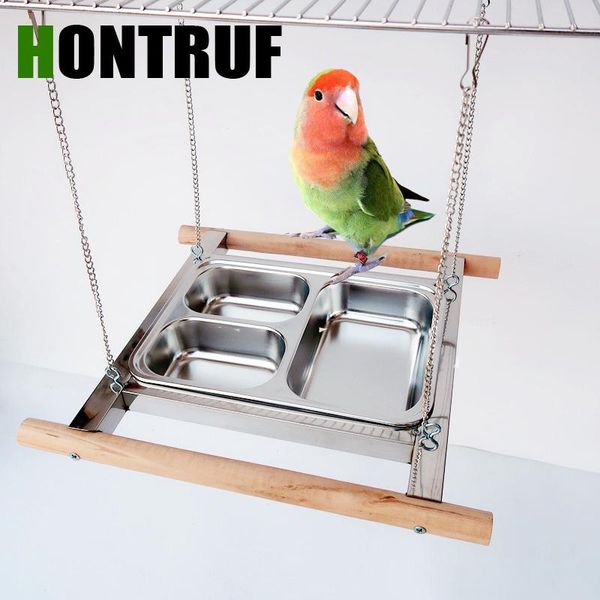 other bird supplies stainless steel cups bowls container with stand food bowl for parrot feeding cup hanging water birdcage accessories
other bird supplies stainless steel cups bowls container with stand food bowl for parrot feeding cup hanging water birdcage accessories