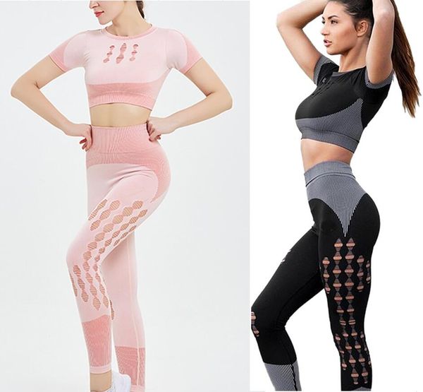 women tracksuits push up high waist leggings gym active wear t shirts workout set femme jegging gymnastics clothes yoga fitness lady tights, Gray
women tracksuits push up high waist leggings gym active wear t shirts workout set femme jegging gymnastics clothes yoga fitness lady tights, Gray
