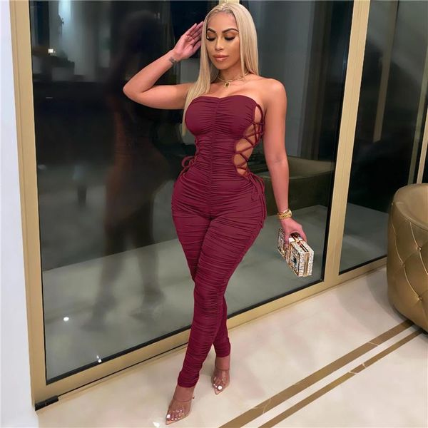 women off shoulder romper adults solid color sleeveless side cutout lace up ruched jumpsuit women's jumpsuits & rompers, Black;white
women off shoulder romper adults solid color sleeveless side cutout lace up ruched jumpsuit women's jumpsuits & rompers, Black;white