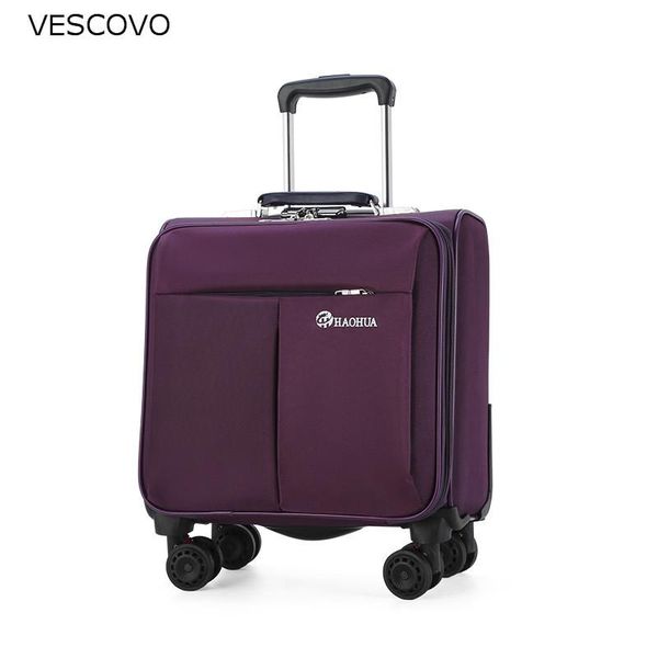suitcases vescovo waterproof oxford cloth 18inch trolley travel suitcase with spinner wheels men women carry-ons boarding luggage bag
suitcases vescovo waterproof oxford cloth 18inch trolley travel suitcase with spinner wheels men women carry-ons boarding luggage bag