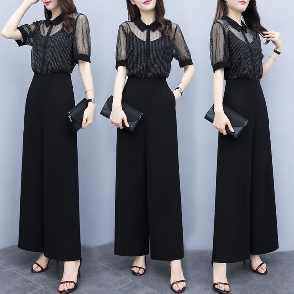 women's jumpsuits & rompers fashionable black romper chiffon womens jumpsuit one piece pants combinaison femme overalls female summer, Black;white
women's jumpsuits & rompers fashionable black romper chiffon womens jumpsuit one piece pants combinaison femme overalls female summer, Black;white