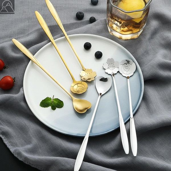 spoons 1pcs coffee tea stir spoon long handle ice cream dessert stainless steel tableware kitchen supplies
spoons 1pcs coffee tea stir spoon long handle ice cream dessert stainless steel tableware kitchen supplies