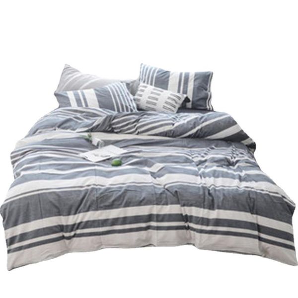 bedding sets modern simple euro duvet cover pillowcase 4 pieces king single double solid color stripes set
bedding sets modern simple euro duvet cover pillowcase 4 pieces king single double solid color stripes set