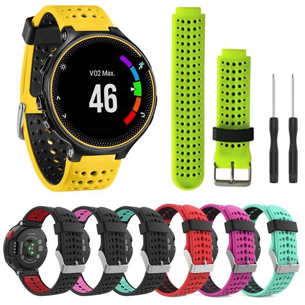 watch bands 10colors for garmin forerunner 235 watchband silicone strap bracelet 220/230/620/630/735xt gps accessories, Black;brown
watch bands 10colors for garmin forerunner 235 watchband silicone strap bracelet 220/230/620/630/735xt gps accessories, Black;brown