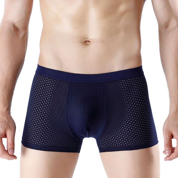 summer mesh men's underwear comfortable and breathable convex traceless nylon, Black;white
summer mesh men's underwear comfortable and breathable convex traceless nylon, Black;white