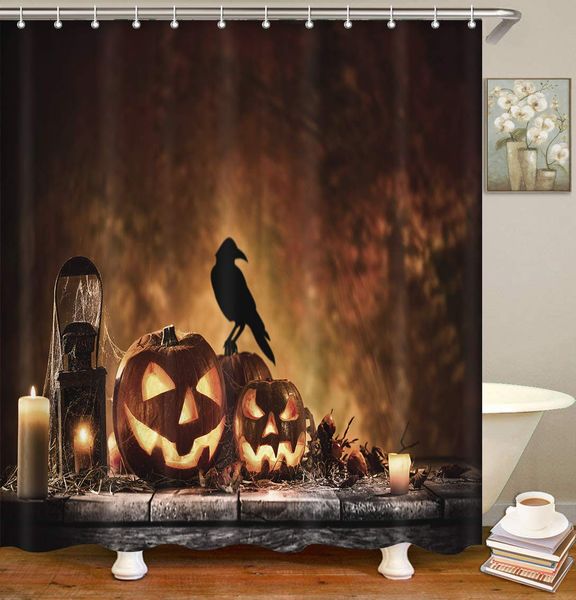 shower curtain halloween pumpkin old wooden table fog tree waterproof polyester fabric bathroom decor bath set with hooks
shower curtain halloween pumpkin old wooden table fog tree waterproof polyester fabric bathroom decor bath set with hooks