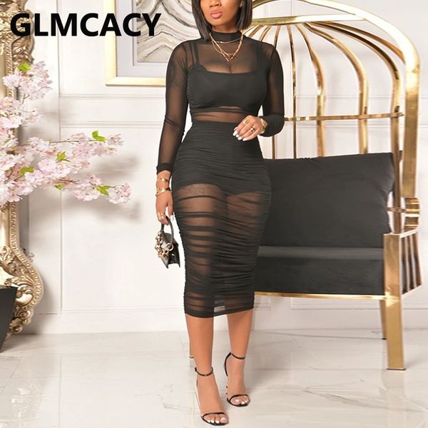 women mesh see through dress stretch night out party club bodycon dress 210702, Black;gray
women mesh see through dress stretch night out party club bodycon dress 210702, Black;gray