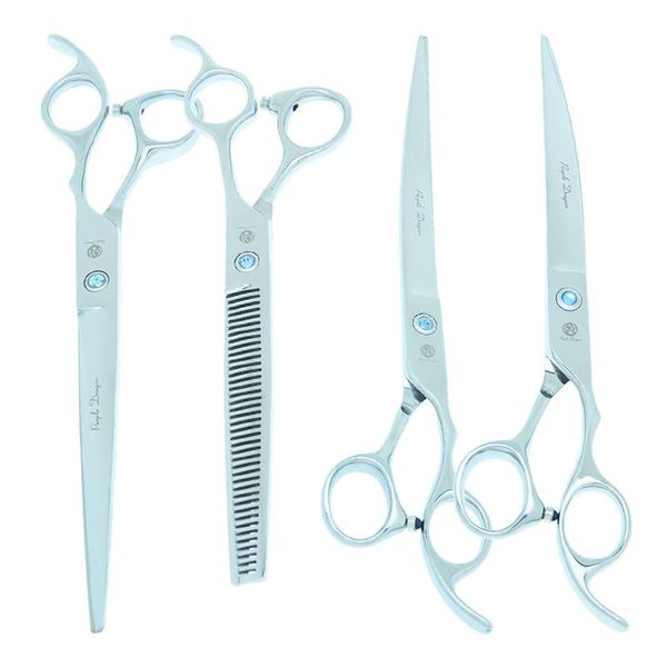 hair scissors purple dragon 8.0" professional pets grooming dogs shears animal cutting thinning curved with comb b0041b
hair scissors purple dragon 8.0" professional pets grooming dogs shears animal cutting thinning curved with comb b0041b