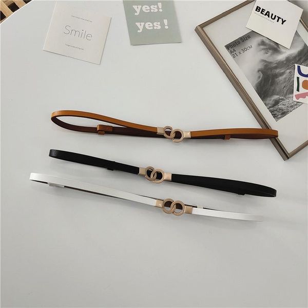 belts buckle adjustable belt thin leather dress simple small circle knot hanging waist seal women's all-match skirt, Black;brown
belts buckle adjustable belt thin leather dress simple small circle knot hanging waist seal women's all-match skirt, Black;brown