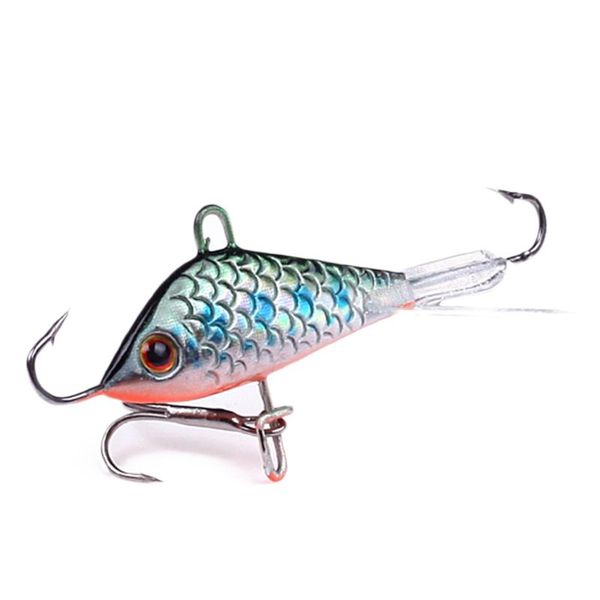 1pcs quality winter ice 50mm 7.5g fishing lure fake artificial bait leurre balancer for carp walleye pike perch,typ hooks
1pcs quality winter ice 50mm 7.5g fishing lure fake artificial bait leurre balancer for carp walleye pike perch,typ hooks