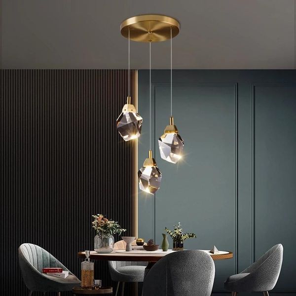 luxury clear crystal led chandelier postmodern dining room bedroom bedside lights studio cafe decor hanging pendant lamps
luxury clear crystal led chandelier postmodern dining room bedroom bedside lights studio cafe decor hanging pendant lamps