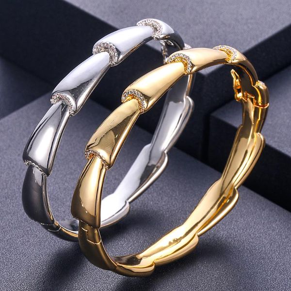 link, chain janekelly big fashion luxury bold bangle cuff for women wedding party multi cubic zirconia crystal cz dubai gold color bracelet, Black
link, chain janekelly big fashion luxury bold bangle cuff for women wedding party multi cubic zirconia crystal cz dubai gold color bracelet, Black