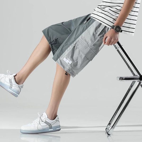 men's shorts summer loose five point men casual jogging fashion patchwork mens 2022 street trend sweat, White;black
men's shorts summer loose five point men casual jogging fashion patchwork mens 2022 street trend sweat, White;black