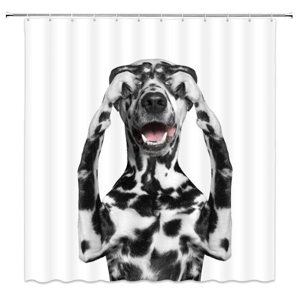 funny dog shower curtain lovely pet animal dalmatian covering eyes creative cute kids girl boy decor bathroom curtain fabric
funny dog shower curtain lovely pet animal dalmatian covering eyes creative cute kids girl boy decor bathroom curtain fabric