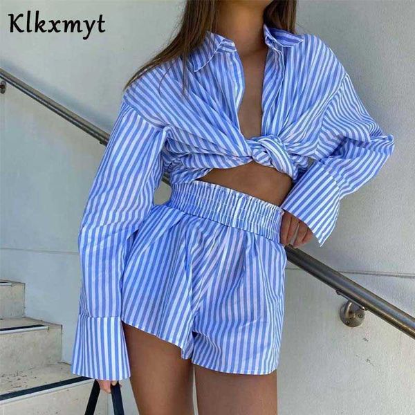 klkxmyt za sets women casual blue stripe shirt shorts suit 2 pieces and high waisted female outfit 210527, White
klkxmyt za sets women casual blue stripe shirt shorts suit 2 pieces and high waisted female outfit 210527, White