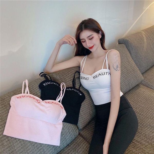 camisoles & tanks tank paded women seamless vest crop tee camisole girls beauty back comfortable cami, Black;white
camisoles & tanks tank paded women seamless vest crop tee camisole girls beauty back comfortable cami, Black;white