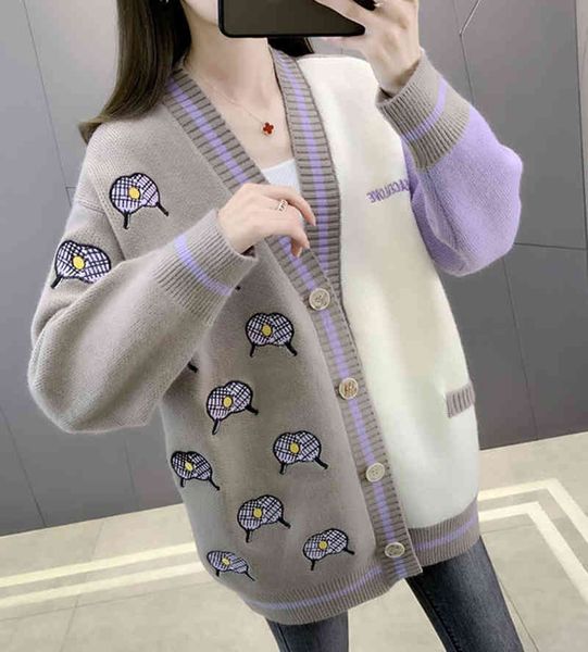 women's sweaters azyt fashions korean women's patchwork sweater, large embroidered autumn woman's jacket goatee v, knitted or, White;black
women's sweaters azyt fashions korean women's patchwork sweater, large embroidered autumn woman's jacket goatee v, knitted or, White;black