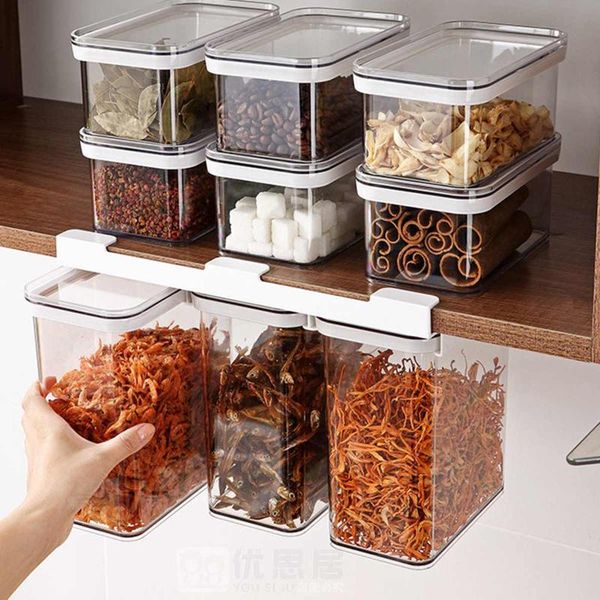 storage bottles & jars wall mounted grain container plastic sealed tank grade grains box with shelf kitchen accessories
storage bottles & jars wall mounted grain container plastic sealed tank grade grains box with shelf kitchen accessories