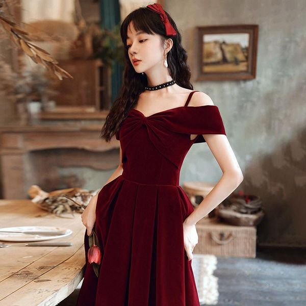 ethnic clothing elegant velour bride wedding party cheongsam toast dress 2021 autumn engagement female burgundy gown vestidos, Red
ethnic clothing elegant velour bride wedding party cheongsam toast dress 2021 autumn engagement female burgundy gown vestidos, Red