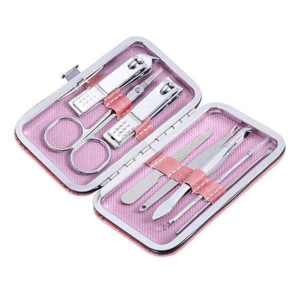 8pcs manicure pedicure stainless steel nail clippers set cuticle grooming case storage bags
8pcs manicure pedicure stainless steel nail clippers set cuticle grooming case storage bags