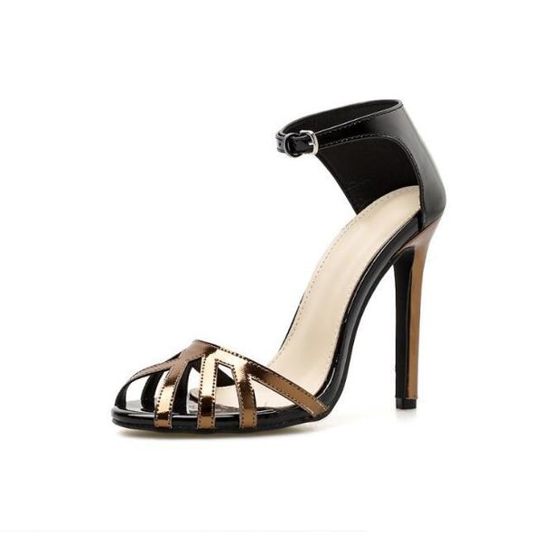 dress shoes super high heels printed snakeskin women sandals square heel party open toe plus size 35-40, Black
dress shoes super high heels printed snakeskin women sandals square heel party open toe plus size 35-40, Black