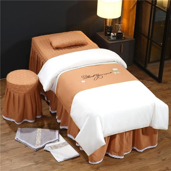 bedding sets 4-6pcs/set beauty salon set bed linens sheets bedspread fumigation massage spa pillowcase embroidery duvet cover #s
bedding sets 4-6pcs/set beauty salon set bed linens sheets bedspread fumigation massage spa pillowcase embroidery duvet cover #s