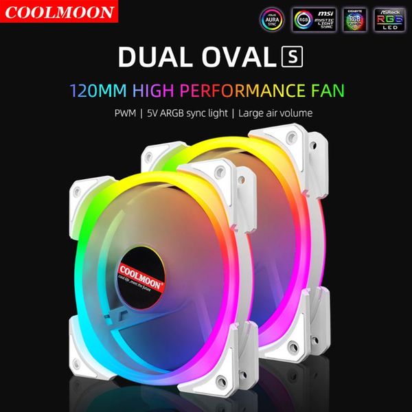 coolmoon 120mm argb led light pc computer case fan cooling cooler 12v mute 4pin pwm heatsink 5v 3pin rgb radiator accessories fans & cooling
coolmoon 120mm argb led light pc computer case fan cooling cooler 12v mute 4pin pwm heatsink 5v 3pin rgb radiator accessories fans & cooling