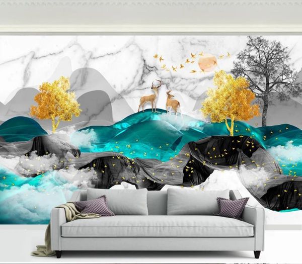 custom wallpaper 3d chinese style abstract line ink landscape elk background wall living room sofa bedroom mural wallpapers
custom wallpaper 3d chinese style abstract line ink landscape elk background wall living room sofa bedroom mural wallpapers