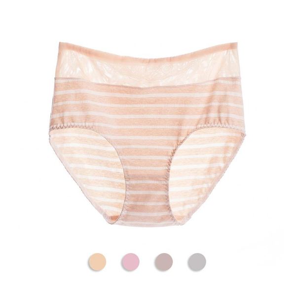 women's panties 4pcs cotton high-rise underwear for woman briefs ladies underpants female striped, Black;pink
women's panties 4pcs cotton high-rise underwear for woman briefs ladies underpants female striped, Black;pink