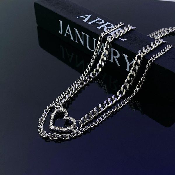 pendant necklaces necklace women heart woman chain girls jewelry multilayer silver color trendy kpop metal collier
pendant necklaces necklace women heart woman chain girls jewelry multilayer silver color trendy kpop metal collier