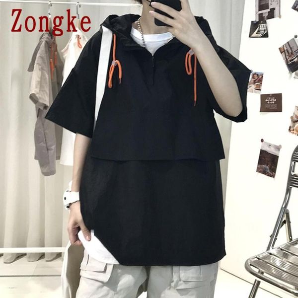 men's hoodies & sweatshirts zongke solid streetwear mens harajuku hooded sweatshirt men clothing hip hop pullover m-2xl 2021 arrivals, Black
men's hoodies & sweatshirts zongke solid streetwear mens harajuku hooded sweatshirt men clothing hip hop pullover m-2xl 2021 arrivals, Black