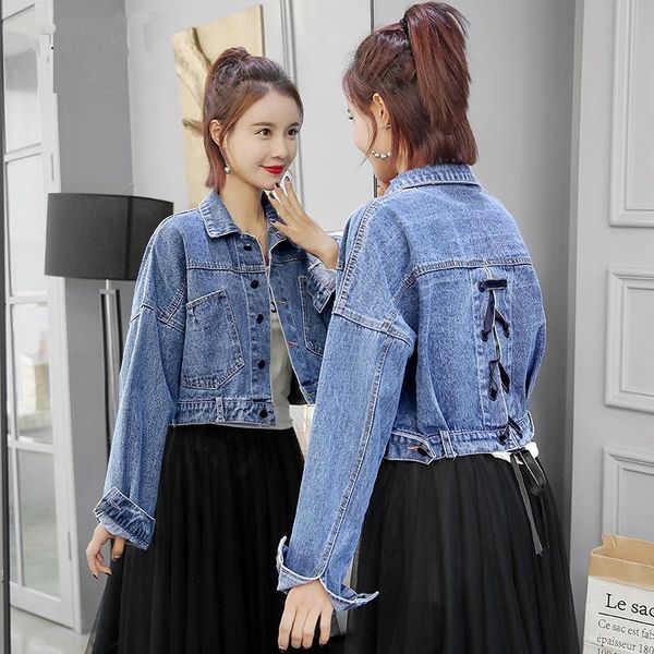 women's jackets denim jacket woman loose jeans women oversize crop casual summer ladies solid female and coats, Black;brown
women's jackets denim jacket woman loose jeans women oversize crop casual summer ladies solid female and coats, Black;brown