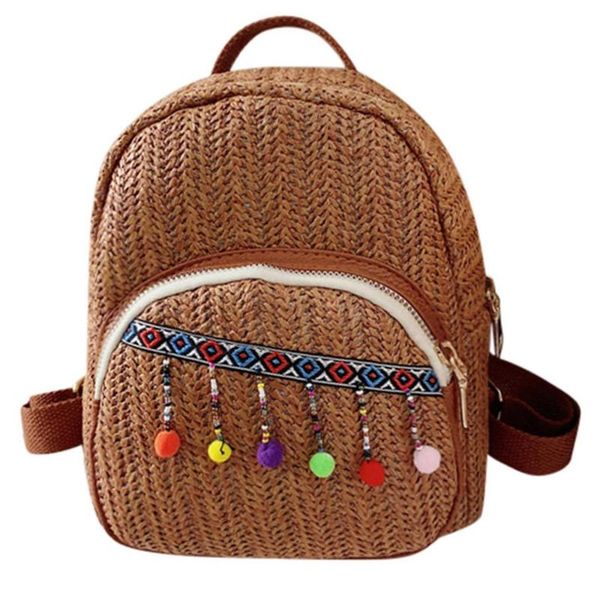 fashion parent-child outdoor straw woven hairball shoulder bag backpack school season mandatory hair ball color random bags
fashion parent-child outdoor straw woven hairball shoulder bag backpack school season mandatory hair ball color random bags