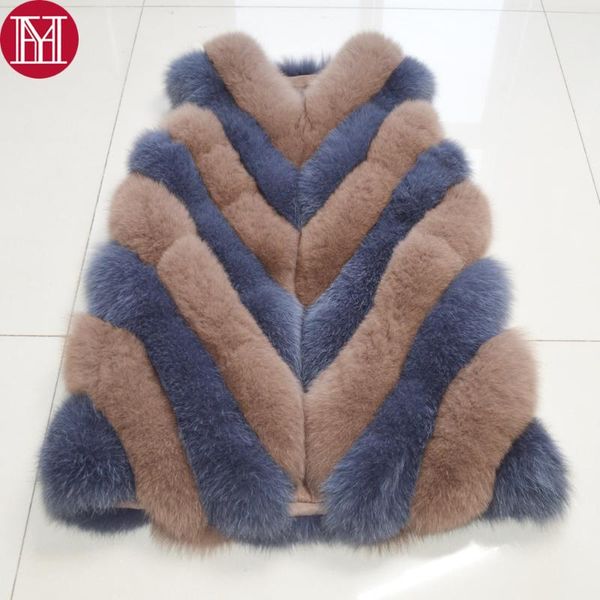 women's fur & faux 100% real natural vest quality winter sleeveless coat genuine full coats gilet, Black
women's fur & faux 100% real natural vest quality winter sleeveless coat genuine full coats gilet, Black