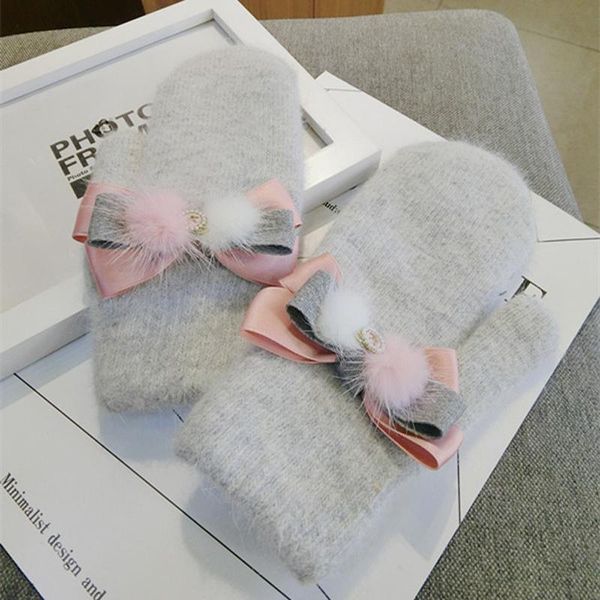 five fingers gloves 2021 latest fashion women' winter cream two-color ribbon pink gray bow hair ball warm mittens autumn and, Blue;gray
five fingers gloves 2021 latest fashion women' winter cream two-color ribbon pink gray bow hair ball warm mittens autumn and, Blue;gray