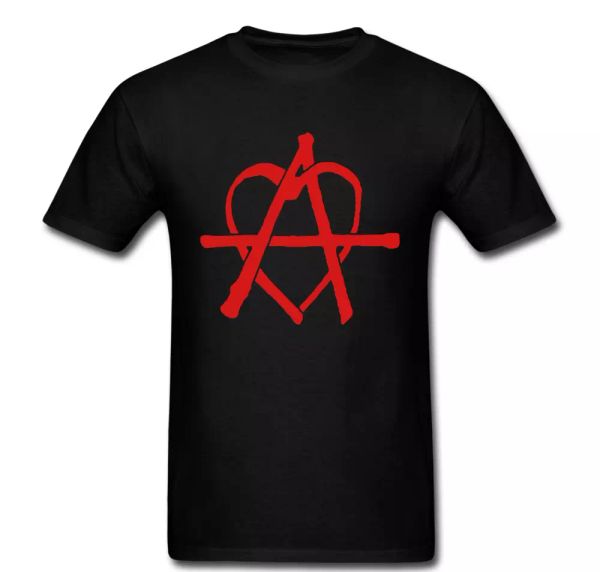 love anarchism anonymous revolution revolt fight capitalism t shirt tee, White;black
love anarchism anonymous revolution revolt fight capitalism t shirt tee, White;black