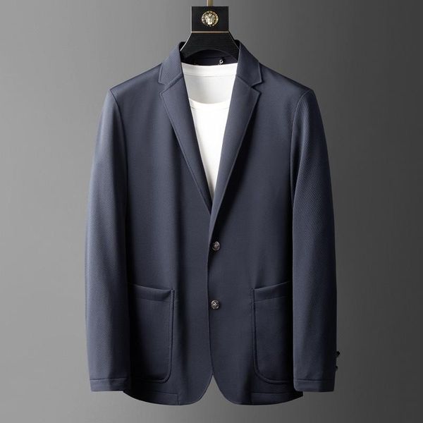 men's suits & blazers gentleman business high end ice silk mesh fabric spring casual slim thin suit handsome single west coat, White;black
men's suits & blazers gentleman business high end ice silk mesh fabric spring casual slim thin suit handsome single west coat, White;black