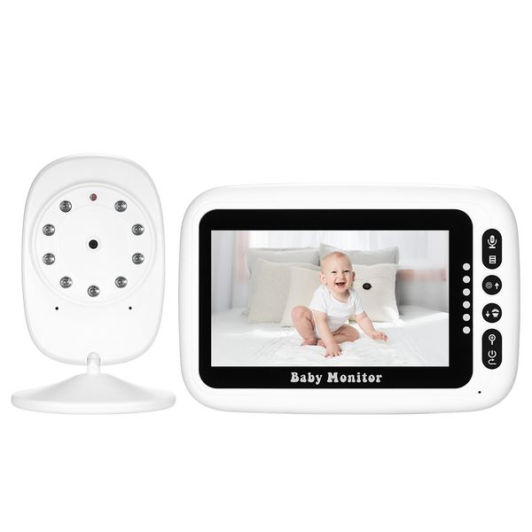 4.3 inches digital video baby monitor with lullabies infrared night vision light in open area ac100-240v eu plug
4.3 inches digital video baby monitor with lullabies infrared night vision light in open area ac100-240v eu plug