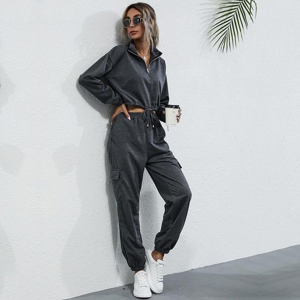 piece sets womens outfits solid spring long sleeve sportswear outfit 2021 casual crop and pants track suit women's two, White
piece sets womens outfits solid spring long sleeve sportswear outfit 2021 casual crop and pants track suit women's two, White