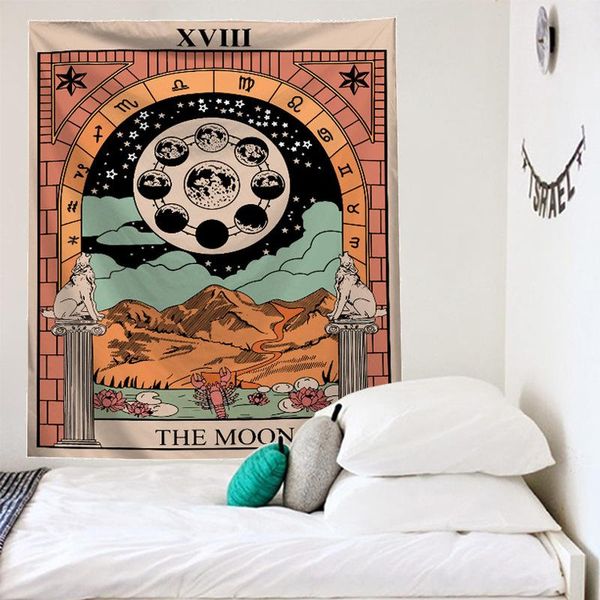 tapestries large tarot wall hanging tapestry moon phase change star bedroom decor bedspread throw cover sun 230 180
tapestries large tarot wall hanging tapestry moon phase change star bedroom decor bedspread throw cover sun 230 180